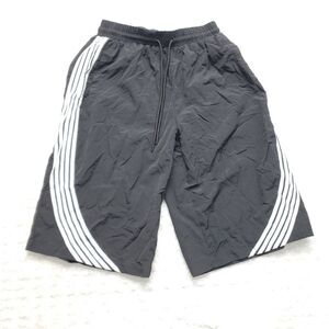 Rebel Minds Shorts Mens S Black Striped NWT Elastic Waist Drawstring